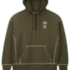 Converse x Patta Gold Standard-hoodie, asiatiska storlekar, ”Utility Green Heather”