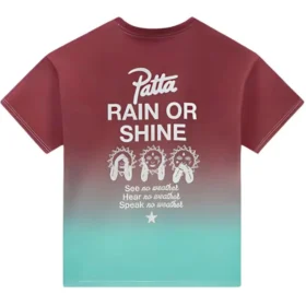 Converse x Patta Gold Standard T-shirt, asiatiska storlekar, ”Copper Teal”