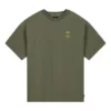 Converse x Patta kortärmad T-shirt med fyrklöver Asiatisk storlek ”Olivgrön”
