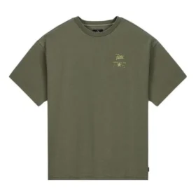 Converse x Patta kortärmad T-shirt med fyrklöver Asiatisk storlek ”Olivgrön”