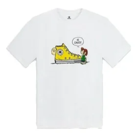 Converse x Peanuts Chuck T-shirt Asiatisk storlek ”Vit”