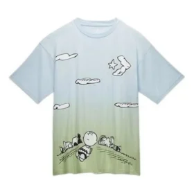 Converse x Peanuts Cloud Watching T-shirt Asiatiska storlekar ”Blågrön”