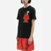 Converse x Peanuts T-shirt med ficka Asiatisk storlek ”Black”