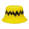 Converse x Peanuts vändbar bucket hat ”Cyber Yellow”