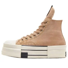 Converse x Rick Owens Converse DBL DRKSTAR Chuck 70 Hi ”Blonde Egret”