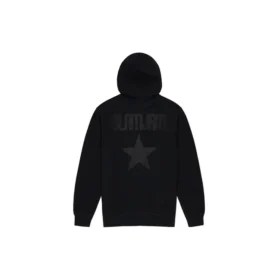 Converse x Slam Jam Crossover Back Logo Sports Jackor Black för män Converse x Slam Jam Crossover Back Logo Sports Jackor Black för män