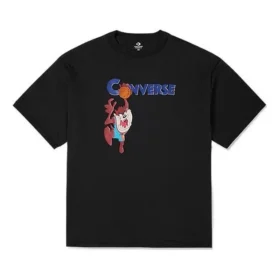 Converse x Space Jam: A New Legacy Court Ready Tee Asia Sizing ”Svart”