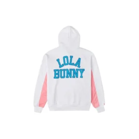 Converse x Space Jam A New Legacy Lola-hoodie, asiatiska storlekar, ”White” Converse x Space Jam A New Legacy Lola-hoodie, asiatiska storlekar, ”White”