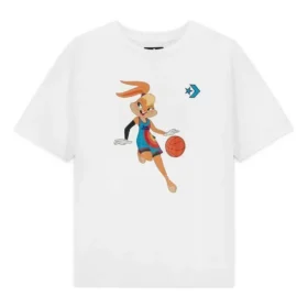 Converse x Space Jam A New Legacy Lola T-shirt Asiatisk storlek ”White”
