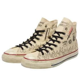Converse x Stranger Things 5 Chuck Taylor All Star Aged 87 HC Hi ”Natural”