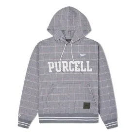 Converse x Todd Snyder Crossover-serien Plaid Po Sports Pullover Parstil Grå