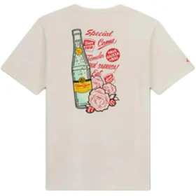Converse x Topo Chico T-shirt Asiatisk storlek ”Beige Red”