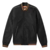 Converse x Vince Staples Insulated Varsity Jackor Asia Sizing ”Black Orange”