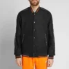 Converse x Vince Staples Insulated Varsity Jackor Asia Sizing ”Black Orange”