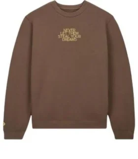 Converse x Wonka French Terry Crew Sweatshirt Asiatiska storlekar ”Engine Smoke Wavy Line”