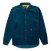 Corduroy Button Shirt Asia Sizing ”Blue”