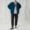 Corduroy Button Shirt Asia Sizing ”Blue”