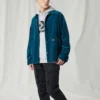 Corduroy Button Shirt Asia Sizing ”Blue”