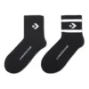 Core Twin Pack Mid-Crew Strumpor ”Black”