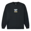 Counter Climate Graphic Crew Sweatshirt Asiatiska storlekar ”Black”