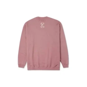 Counter Climate Graphic Crew-tröja Asiatiska storlekar ”Pink Mauve”