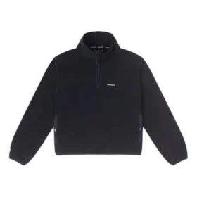 Counter Climate Polar Fleece Half-Zip Popover Asiatisk storlek ”Svart”