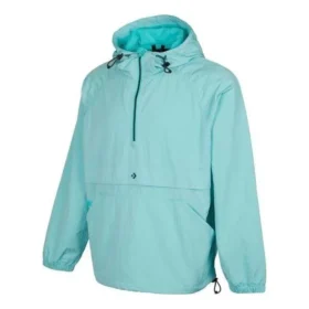 Court-Ready Oversized Anorak Coat Asiatiska storlekar ”Blå”