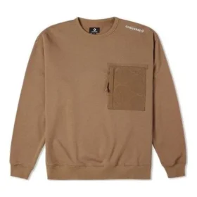 Cozy Utility Crew Asiatisk storlek ”Brown” Cozy Utility Crew Asiatisk storlek ”Brown”