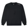 Cozy Utility Crew T-shirt, asiatiska storlekar, ”Navy”