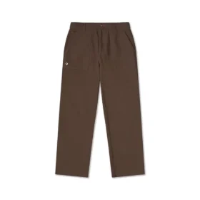 CYOTD Vävda byxor med raka ben, asiatisk storlek ”Brown”