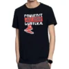 Dangling Chuck kortärmad T-shirt Asiatiska storlekar ”Black”