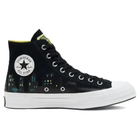 DC Comics x Chinatown Market x Chuck 70 High ”Gotham City – Glow In The Dark”