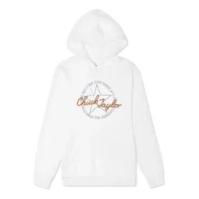 Deconstructed Chuck Patch Pullover Hoodie Asiatisk storlek ”Vit”