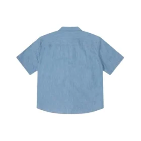 Denim Wordmark Utility Shirt Asiatisk storlek ”LT Retro Blue”