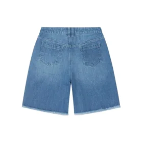Denimshorts i asiatisk storlek ”Light Blue Wash”