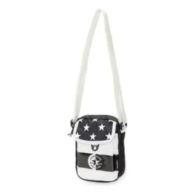 Diagonal crossbody-väska ”Vit Svart”