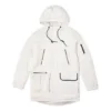 Down Mid Length Jackor Asia Sizing ”White”