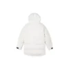 Down Mid Length Jackor Asia Sizing ”White”