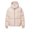Down Oversized Puffer Asiatisk storlek ”Pink”