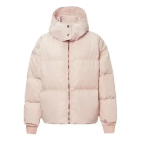 Down Oversized Puffer Asiatisk storlek ”Pink”