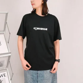 Earth Moon Sun kortärmad T-shirt asiatisk storlek ”Svart”