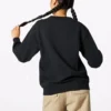 Elevated Fleece Sweatshirt Asiatisk storlek ”Svart”