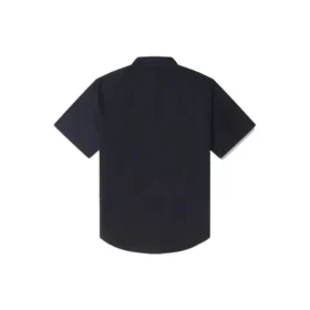 Elevated Woven Top Asiatiska storlekar ”Svart”