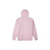 Enfärgad långärmad jacka med huva och dragkedja, asiatiska storlekar, ”Pink Purple”