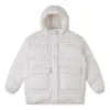 Fashion Mid Down Jackor Asia Sizing ”White”