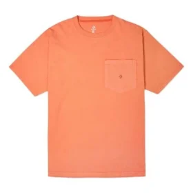 Fashion Pocket T-shirt Asiatisk storlek ”Bright Poppy”