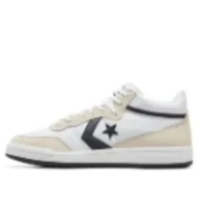 Fastbreak Pro läder & mocka ”Vit Svart Beige”