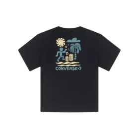 Festival Vibe T-shirt, asiatiska storlekar ”Svart”