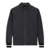 Flight Bomber Full Zip Asiatiska storlekar ”Svart”