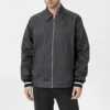 Flight Bomber Full Zip Asiatiska storlekar ”Svart”